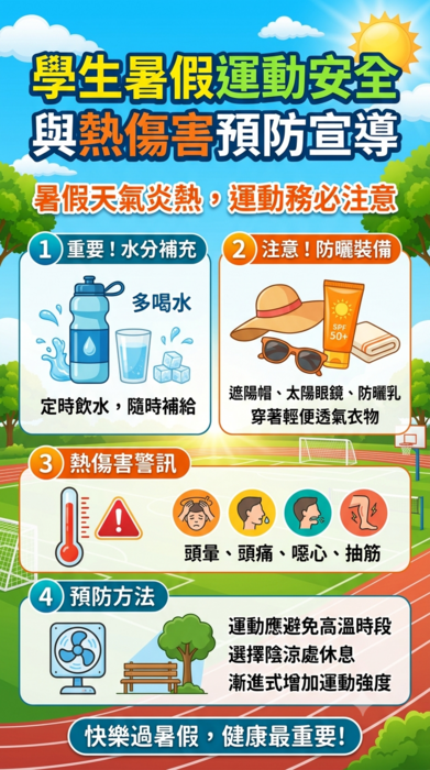 運動安全宣導